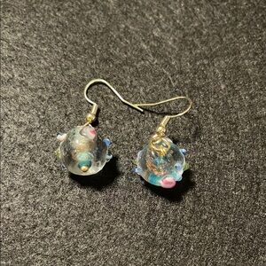 Elegant Glass Bead Earrings